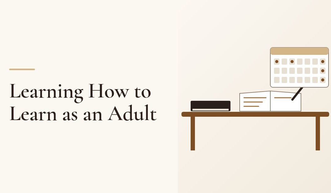 Learning How to Learn as an Adult: Methods That Hold Up